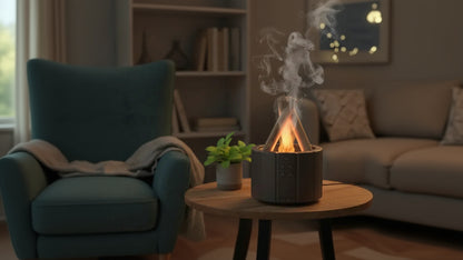 Humidificador Fogata — Ambiente, Aromaterapia y Decoración en Uno