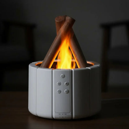 Humidificador Fogata — Ambiente, Aromaterapia y Decoración en Uno